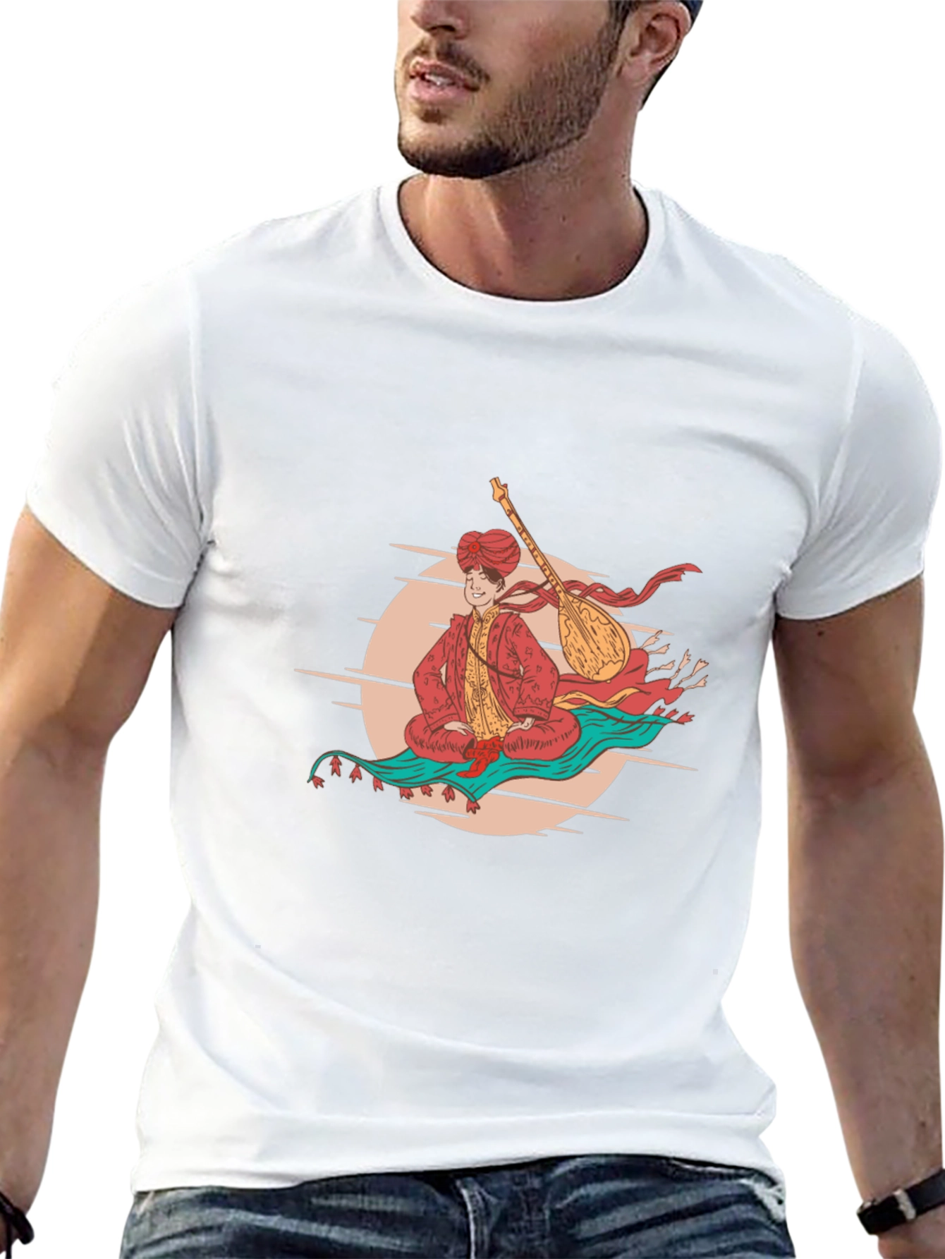 Magic Carpet Ride Graphic T-Shirt - Black