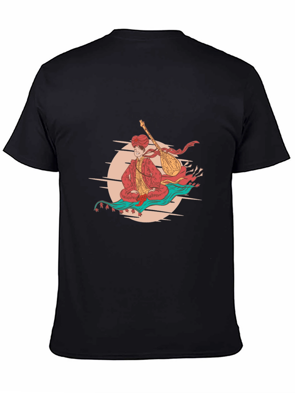 Magic Carpet Ride Graphic T-Shirt - Black