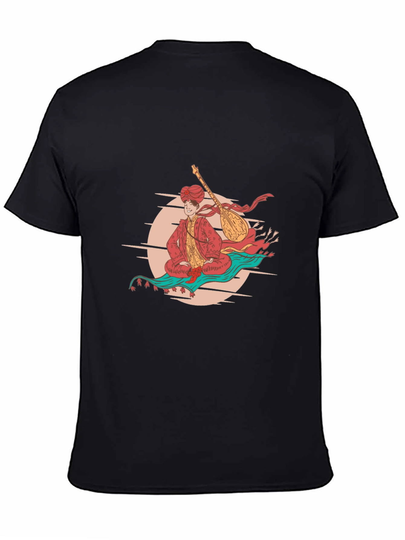 Magic Carpet Ride Graphic T-Shirt - Black