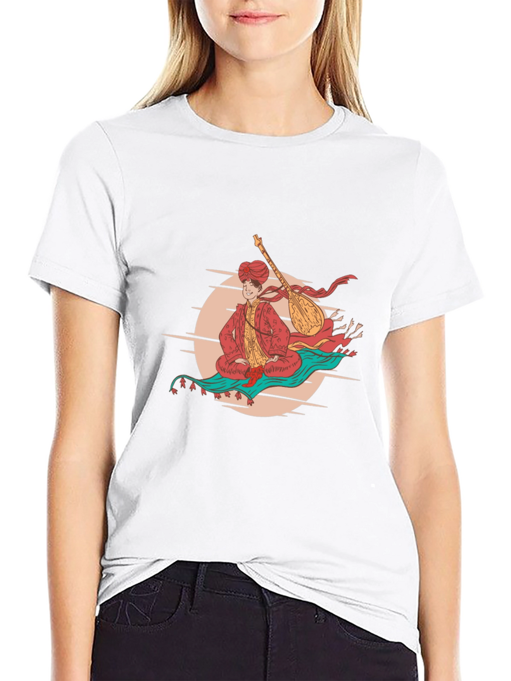 Magic Carpet Ride Graphic T-Shirt - Black