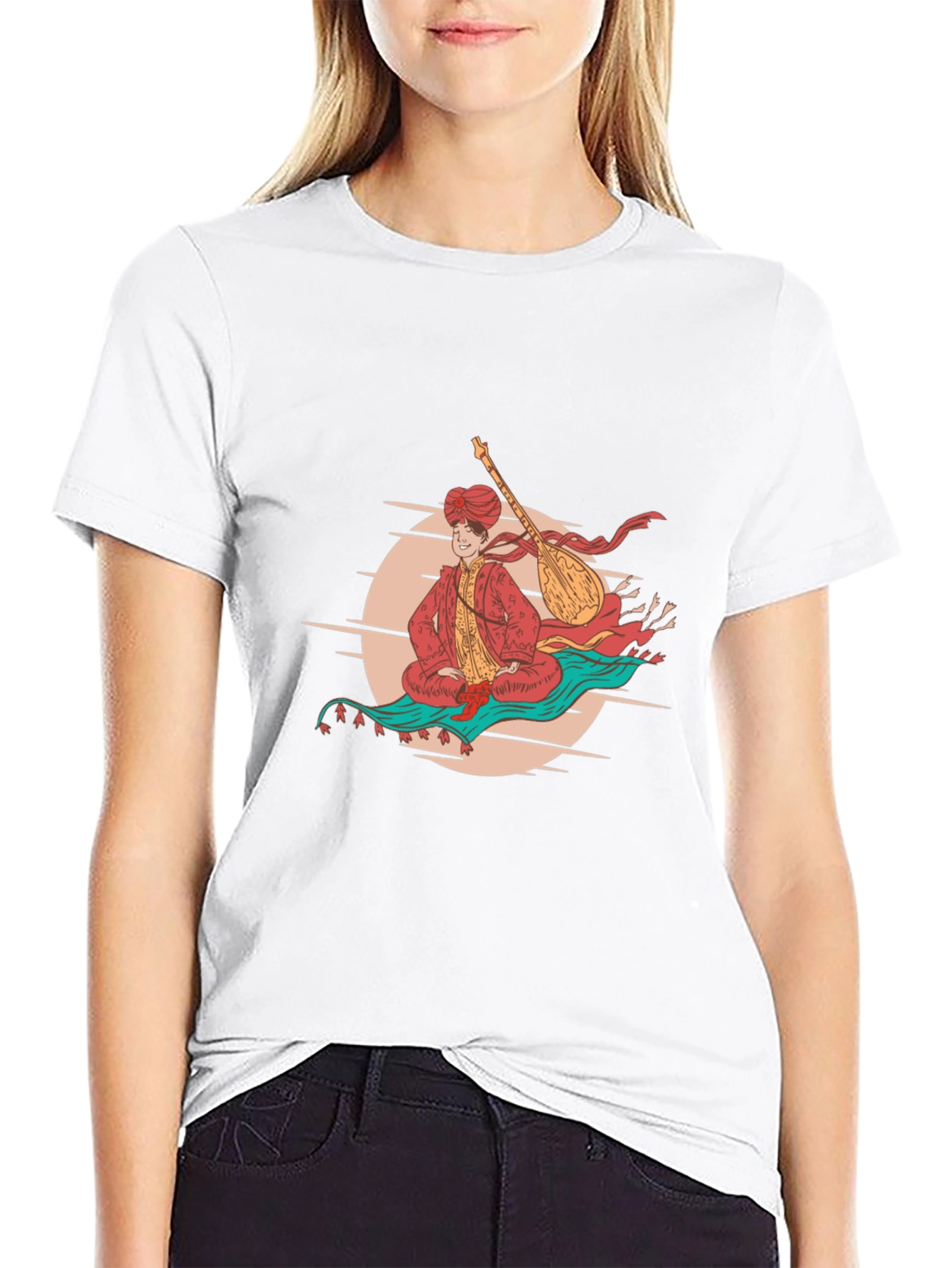 Magic Carpet Ride Graphic T-Shirt - Black