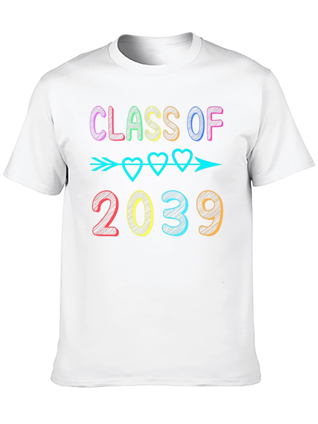 Class of 2039 T-Shirt Graduation Tee