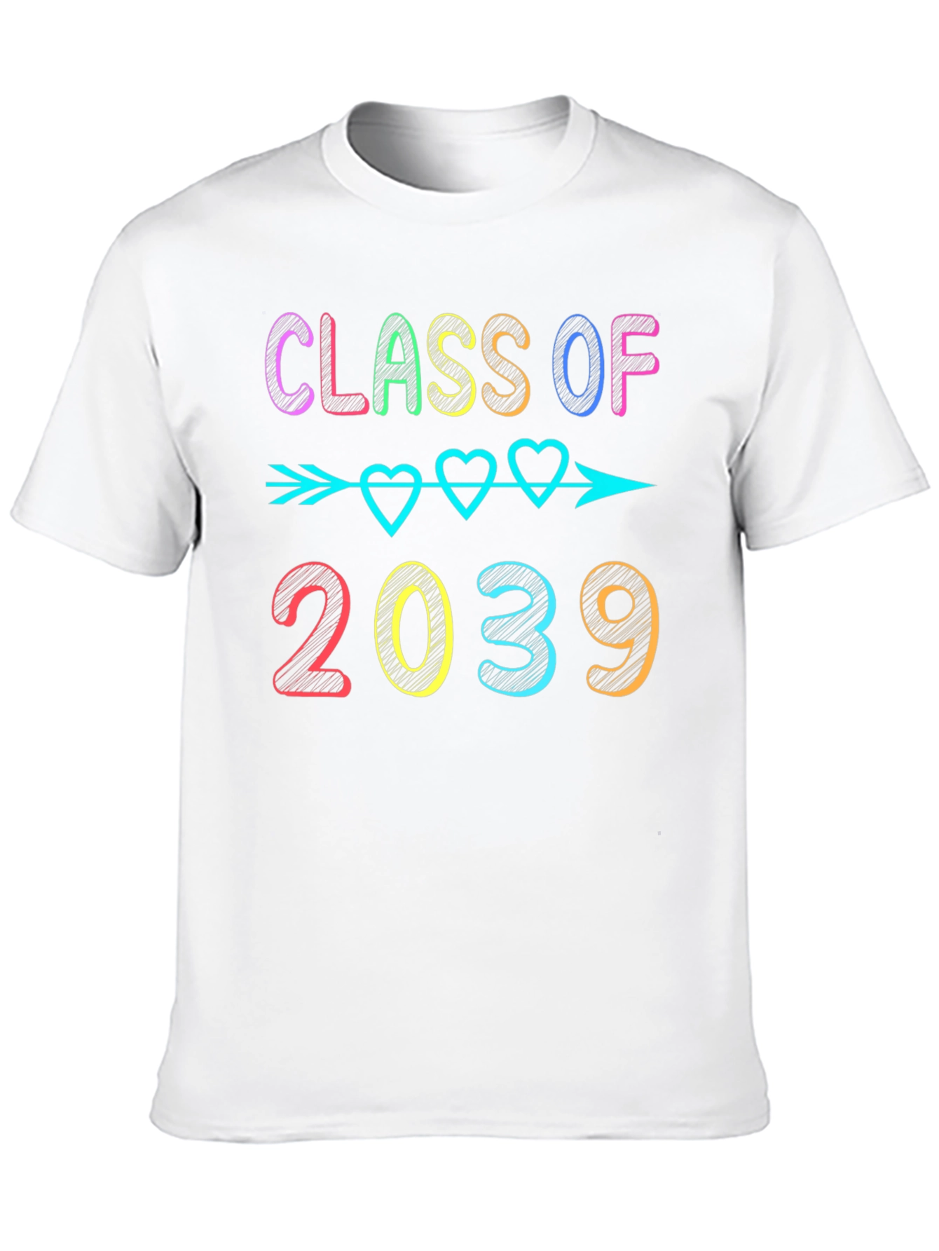 Class of 2039 T-Shirt Graduation Tee