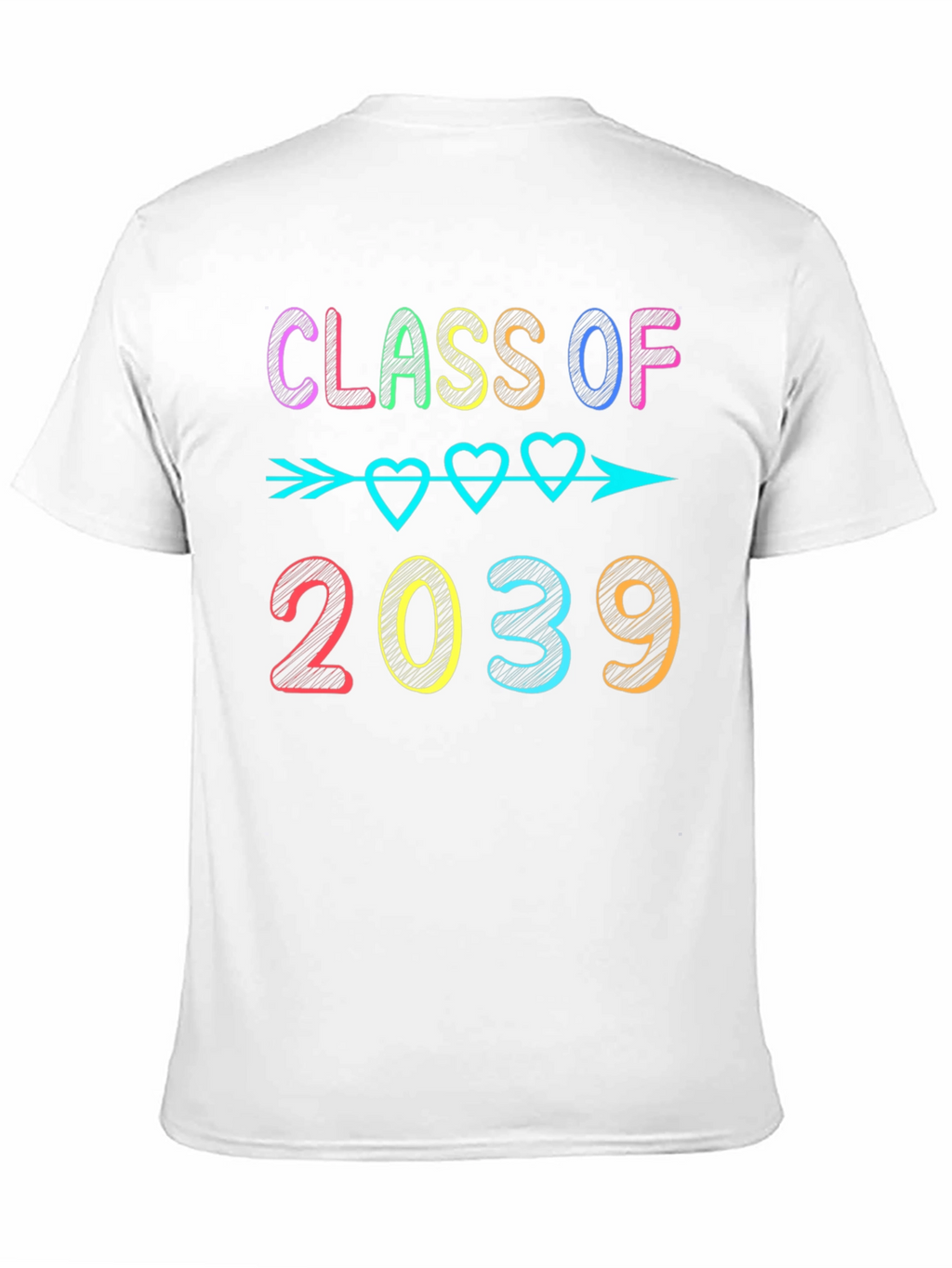 Class of 2039 T-Shirt Graduation Tee