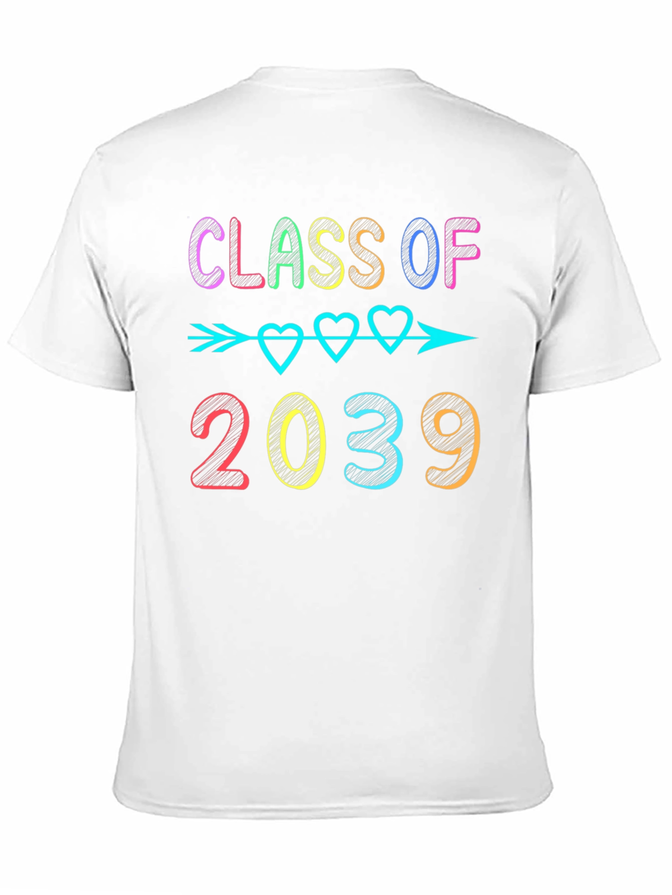 Class of 2039 T-Shirt Graduation Tee
