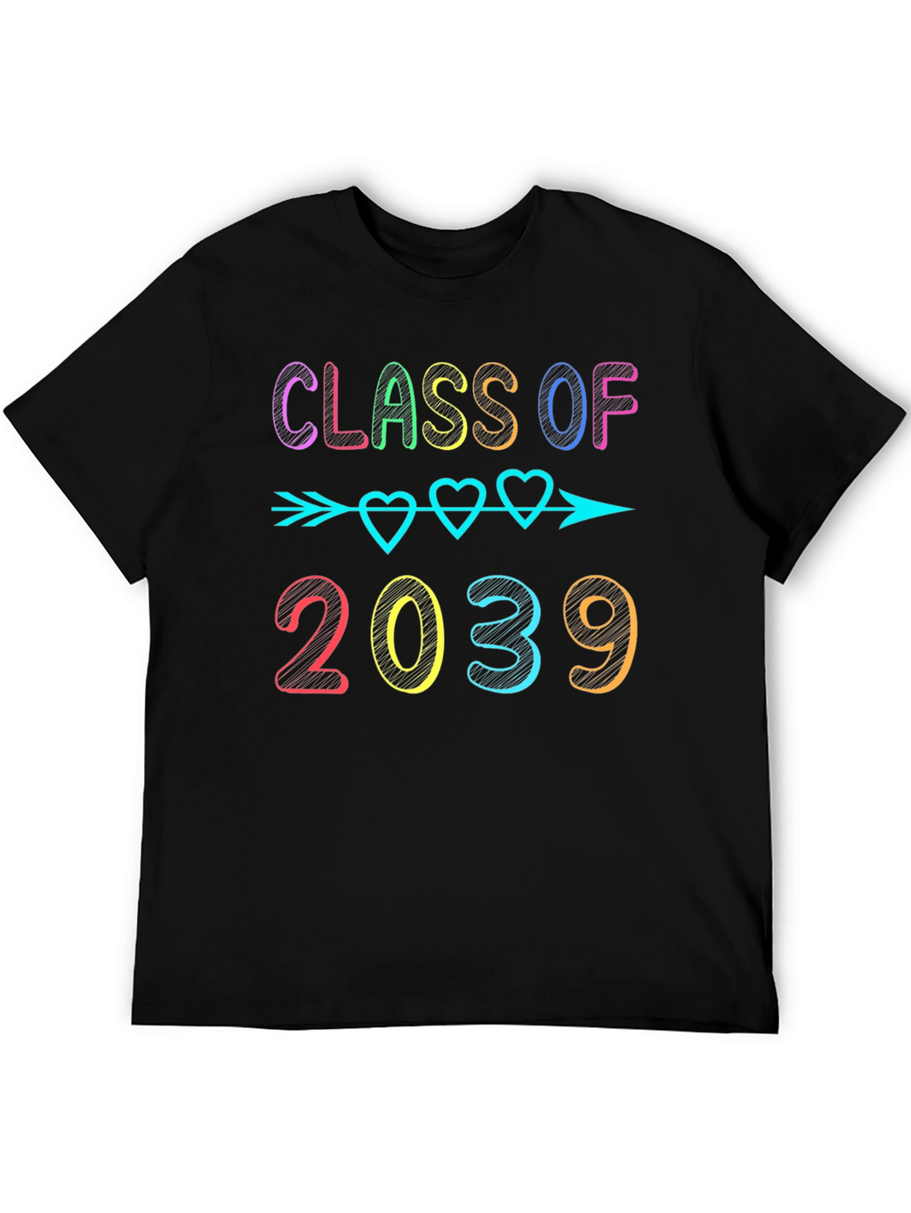 Class of 2039 T-Shirt Graduation Tee