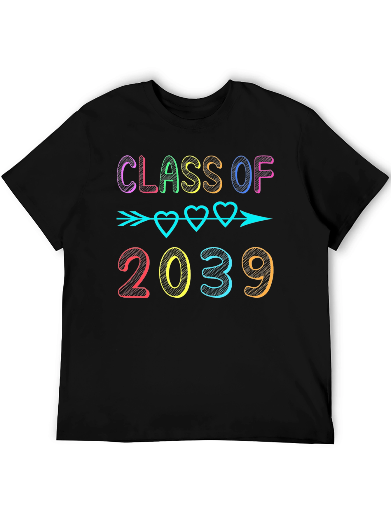 Class of 2039 T-Shirt Graduation Tee