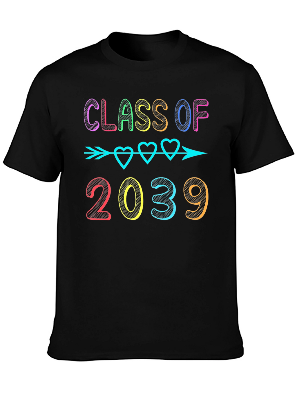 Class of 2039 T-Shirt Graduation Tee