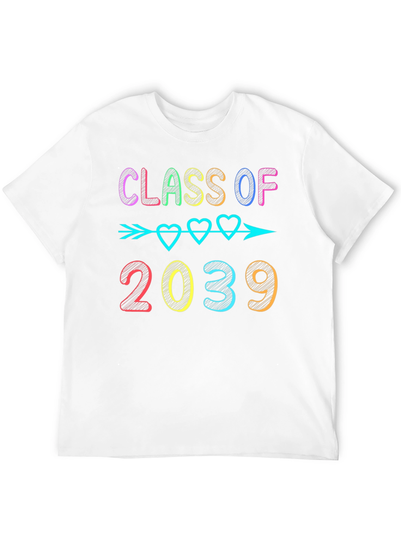 Class of 2039 T-Shirt Graduation Tee