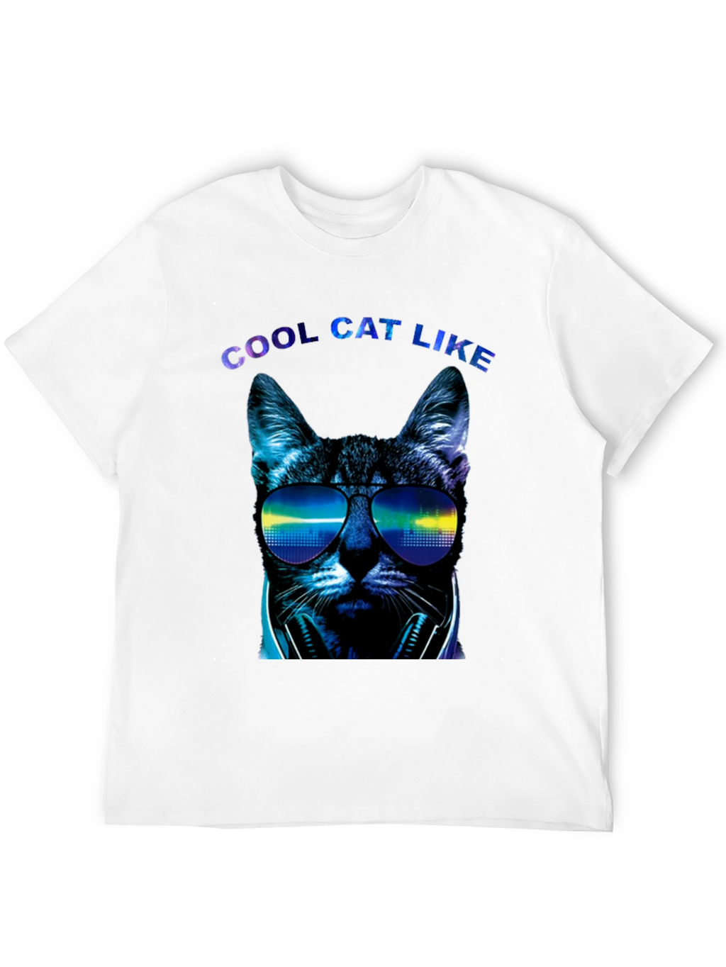 Cool Cat Like Graphic Tee