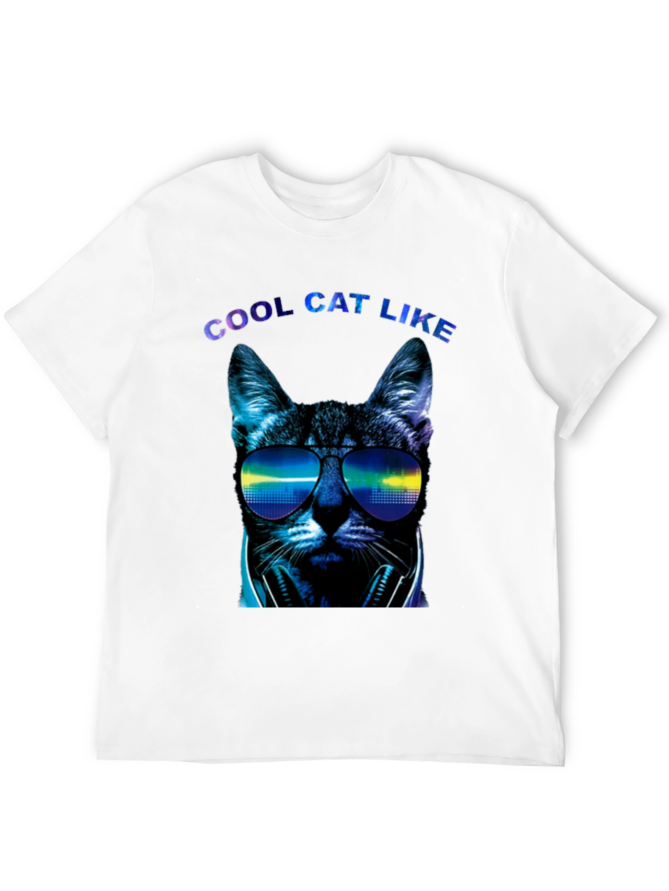 Cool Cat Like Graphic Tee