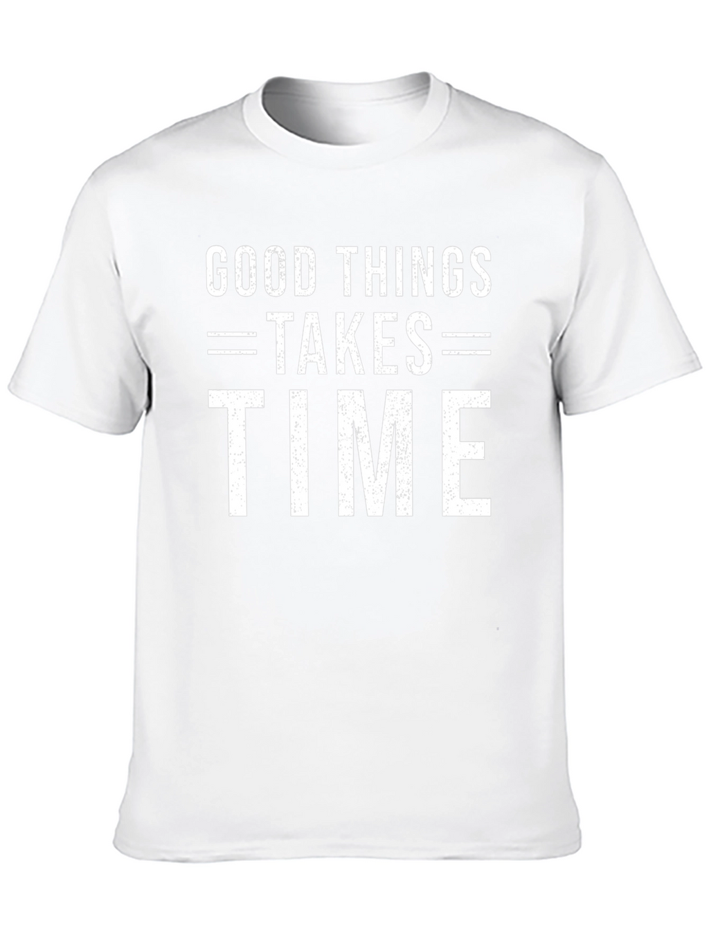 Good Things Take Time T-Shirt - Mens Black Tee