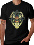 Gorilla Graphic Black T-Shirt