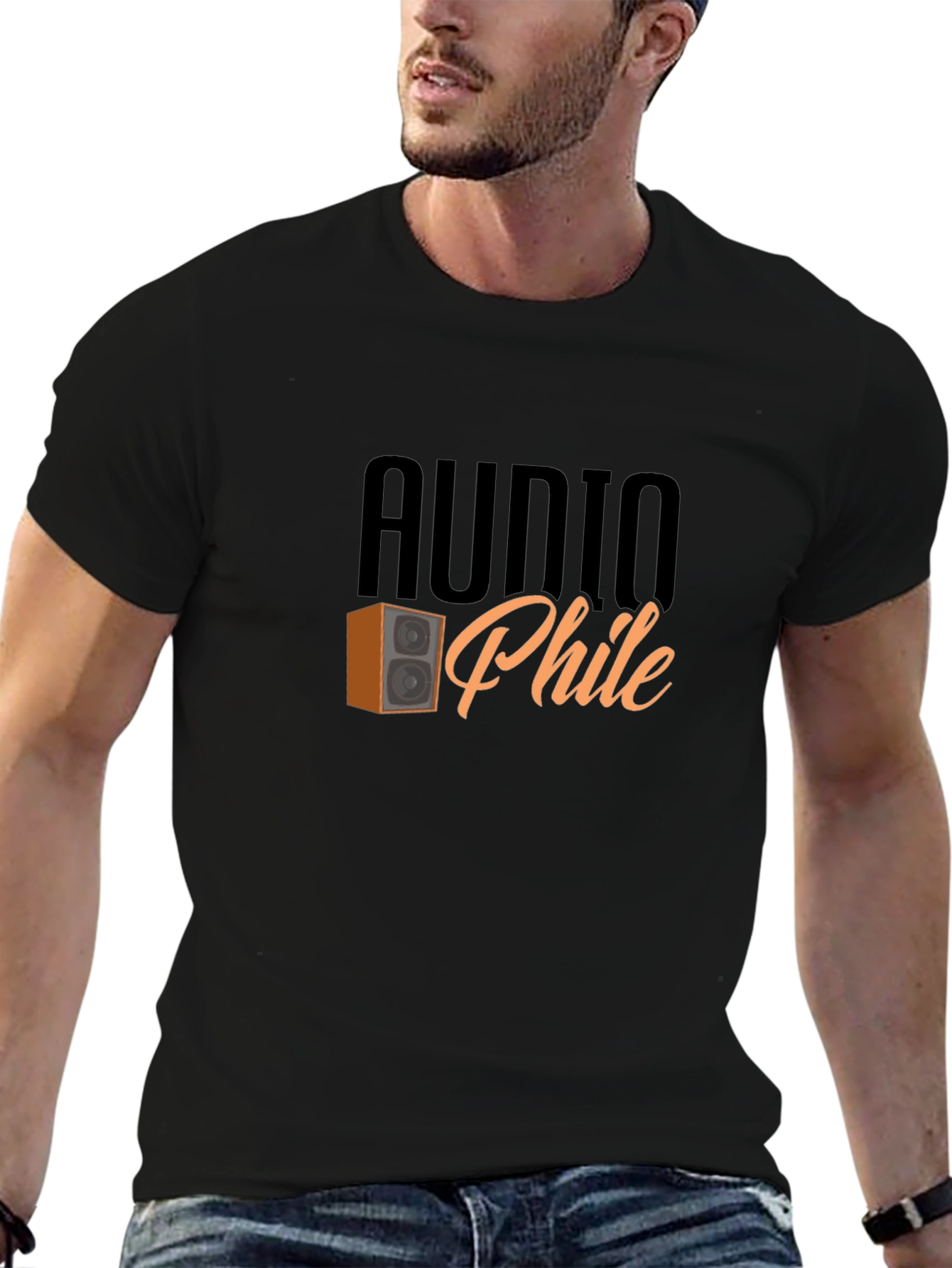 Audiophile Graphic T-Shirt - Music Lover Tee