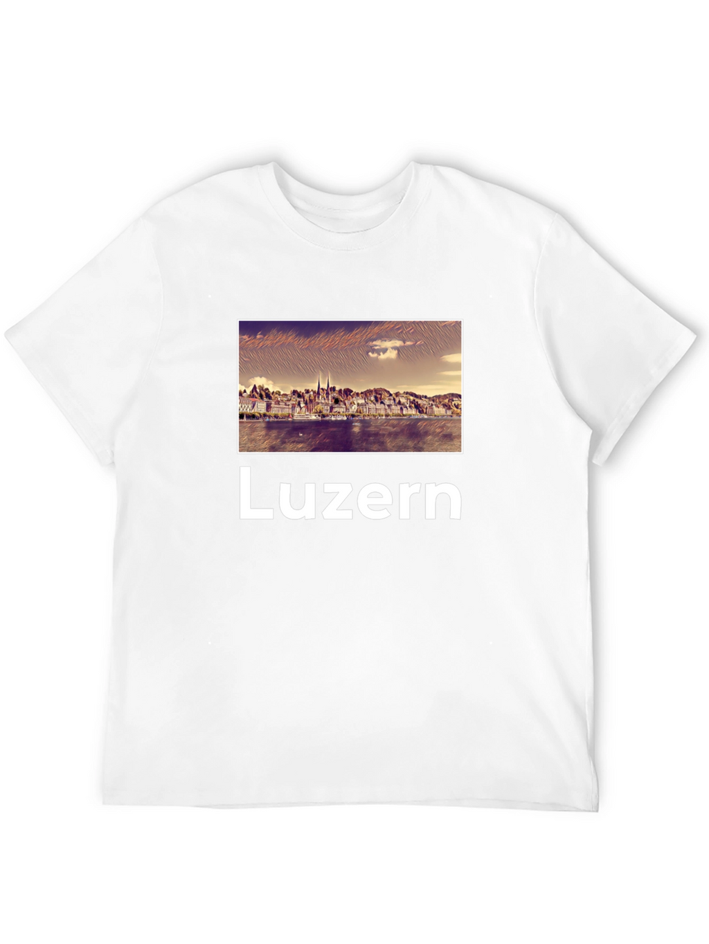 Luzern Graphic Tee - Stylish Travel Souvenir