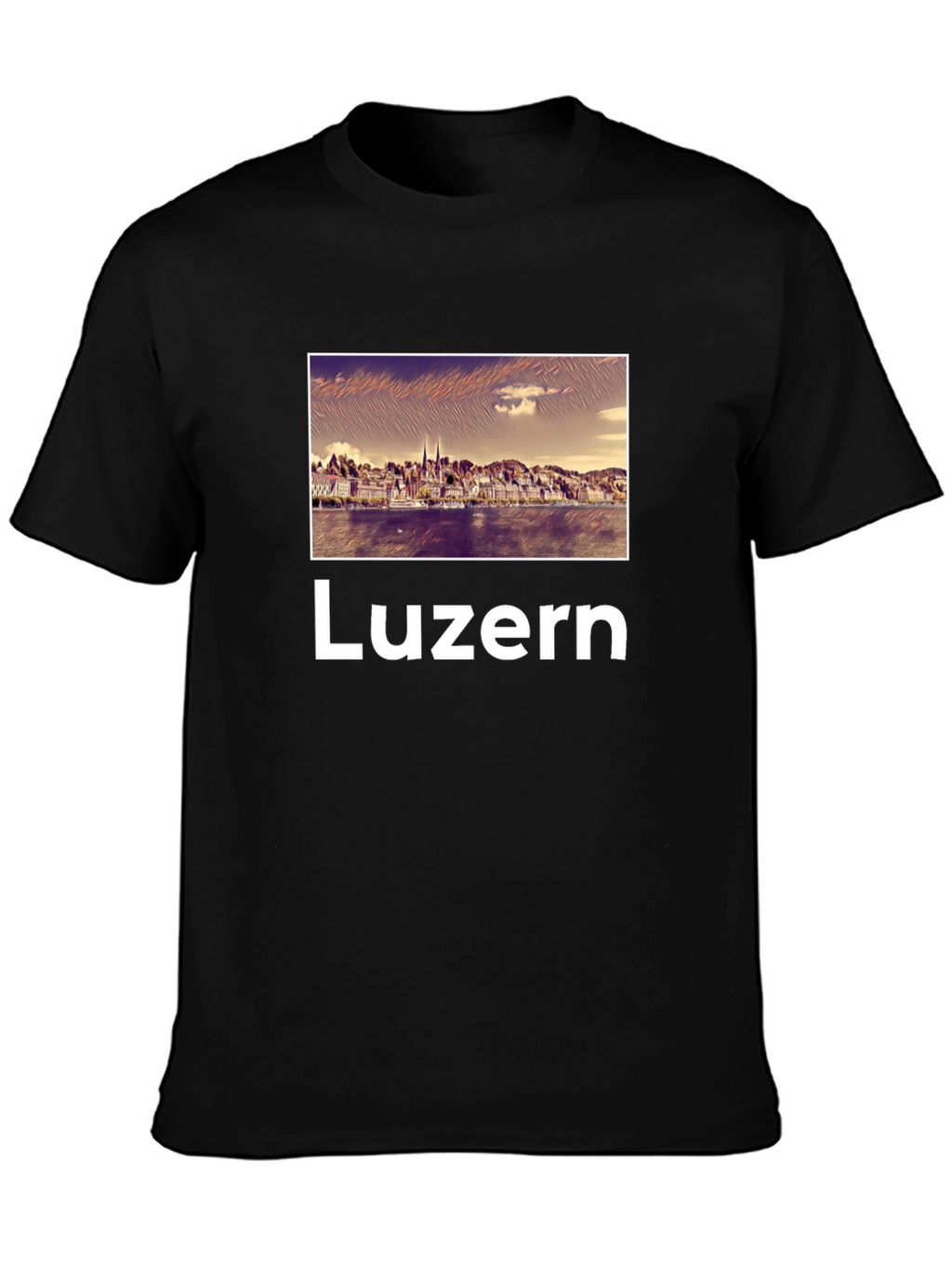 Luzern Graphic Tee - Stylish Travel Souvenir