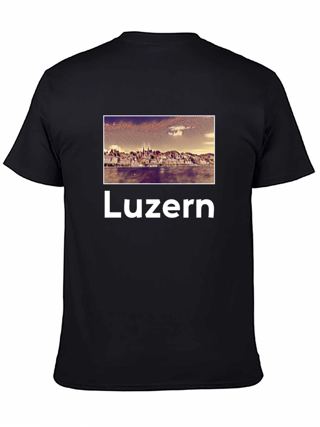 Luzern Graphic Tee - Stylish Travel Souvenir
