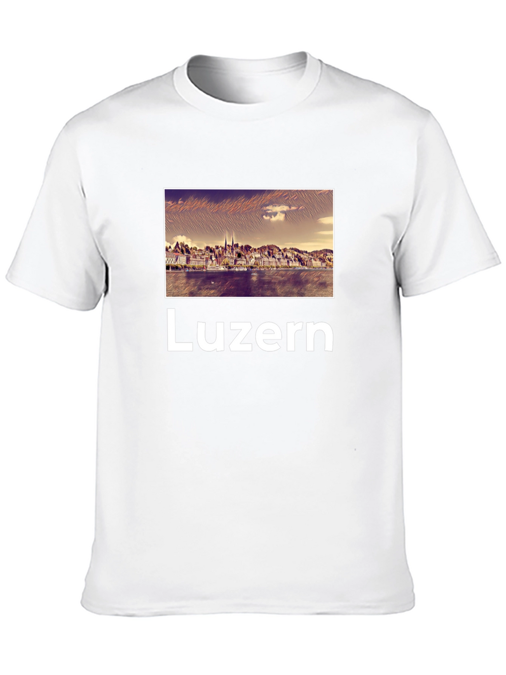 Luzern Graphic Tee - Stylish Travel Souvenir