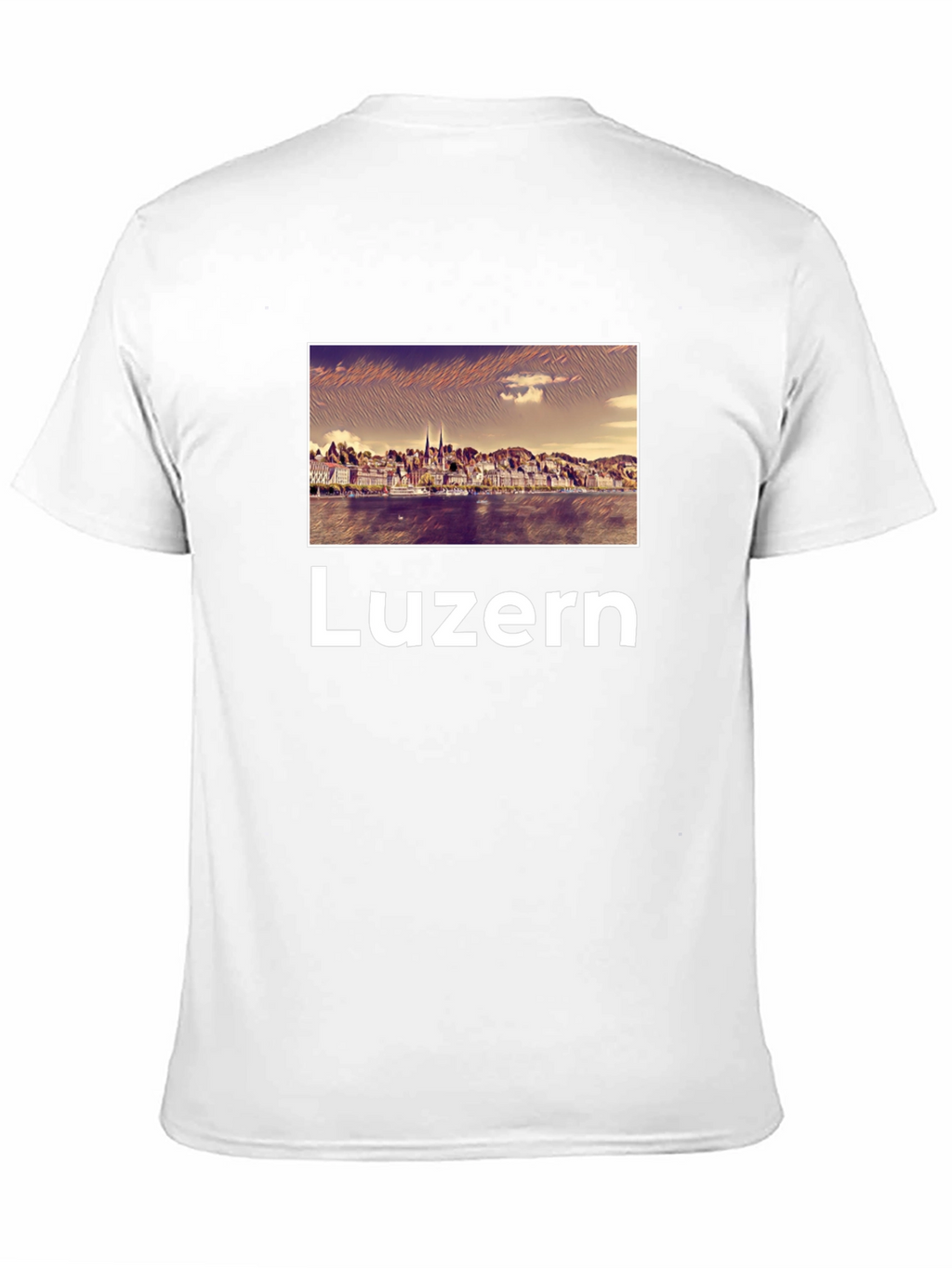 Luzern Graphic Tee - Stylish Travel Souvenir