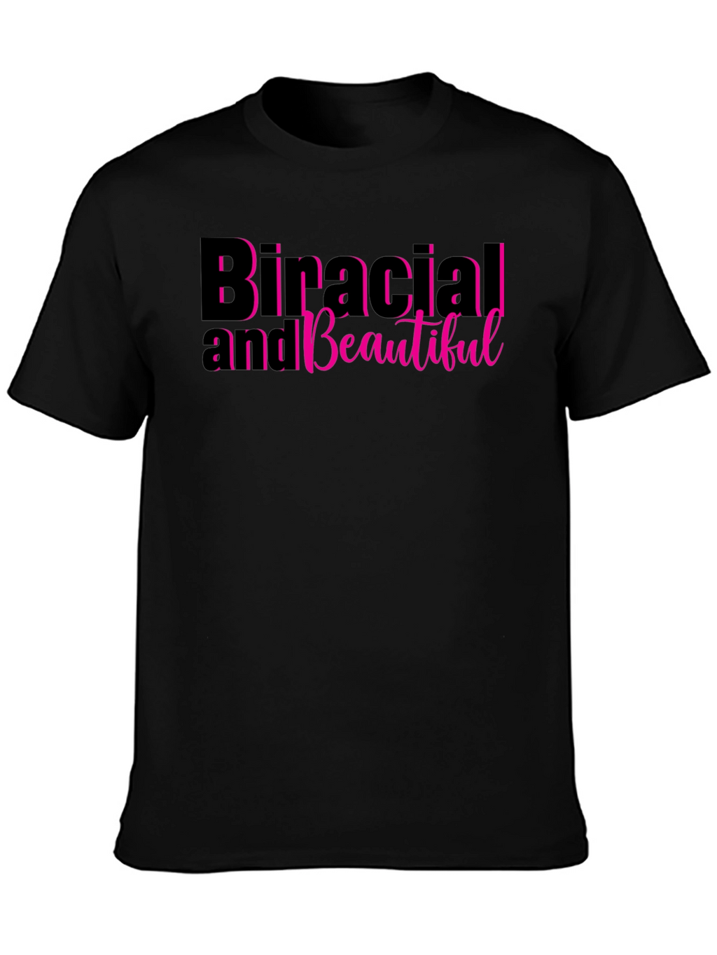 Bi-racial and Beautiful Graphic Tee