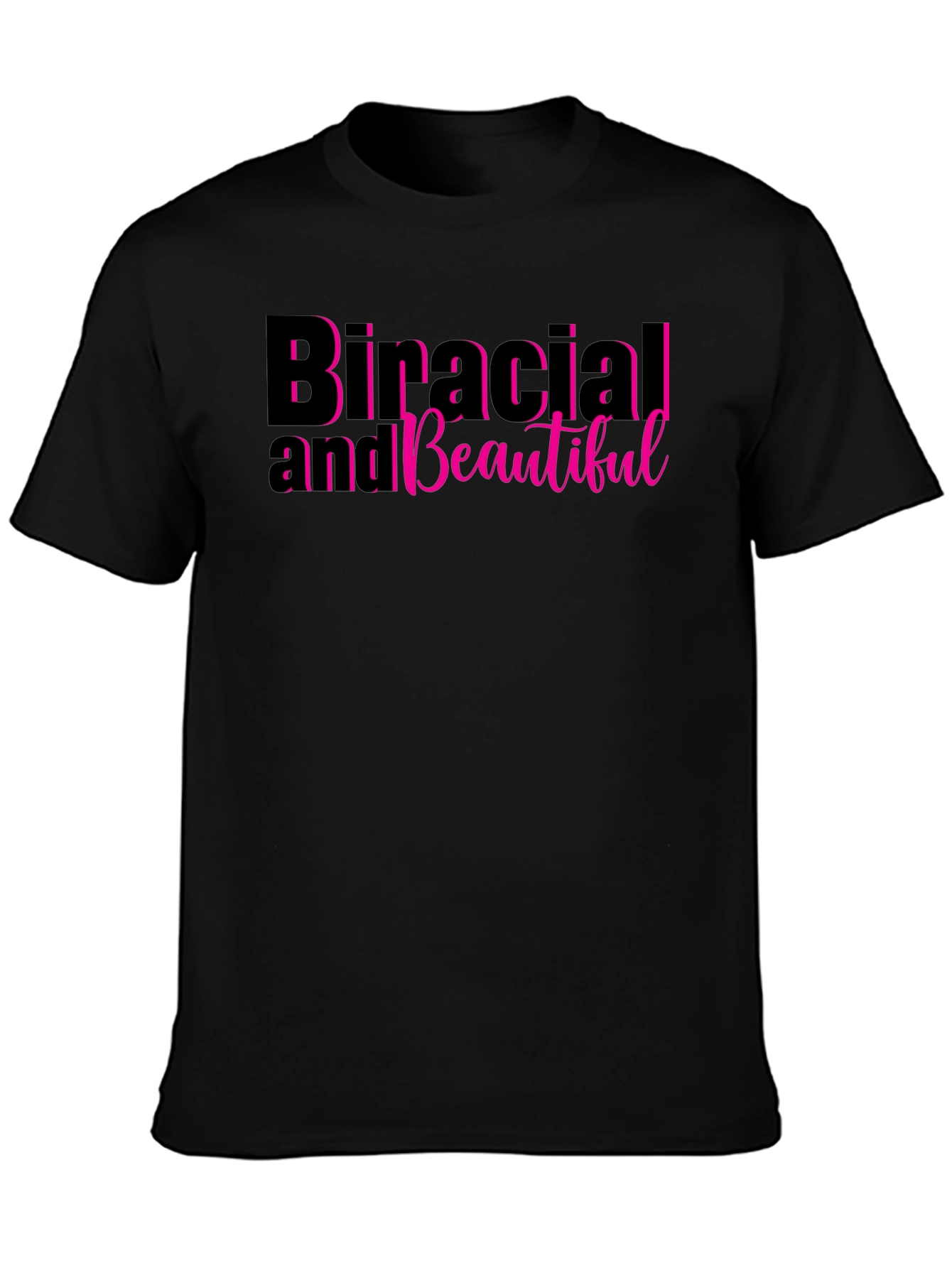 Bi-racial and Beautiful Graphic Tee