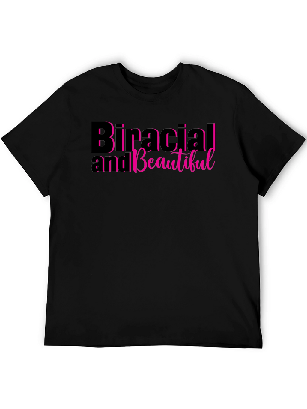 Bi-racial and Beautiful Graphic Tee