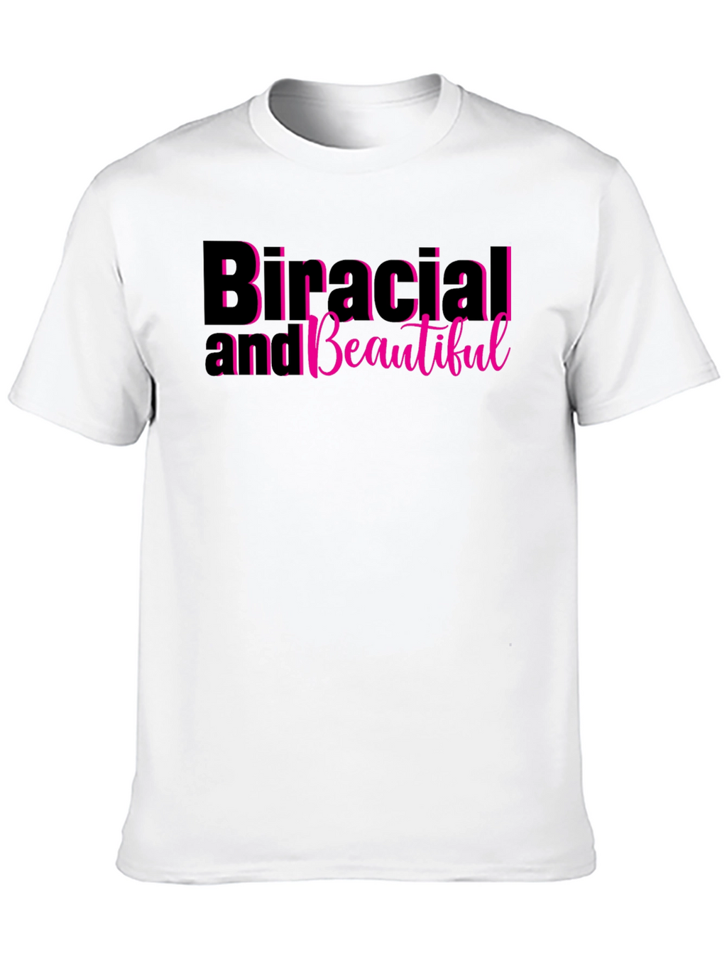 Bi-racial and Beautiful Graphic Tee