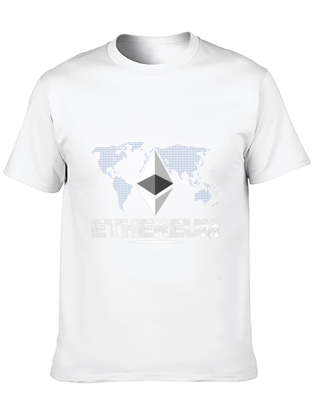 Ethereum Graphic Print Black T-Shirt