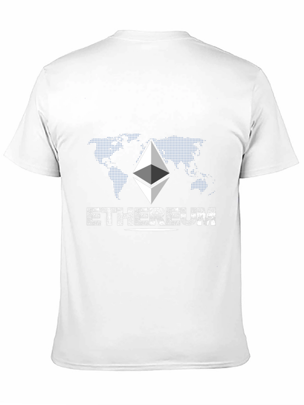 Ethereum Graphic Print Black T-Shirt