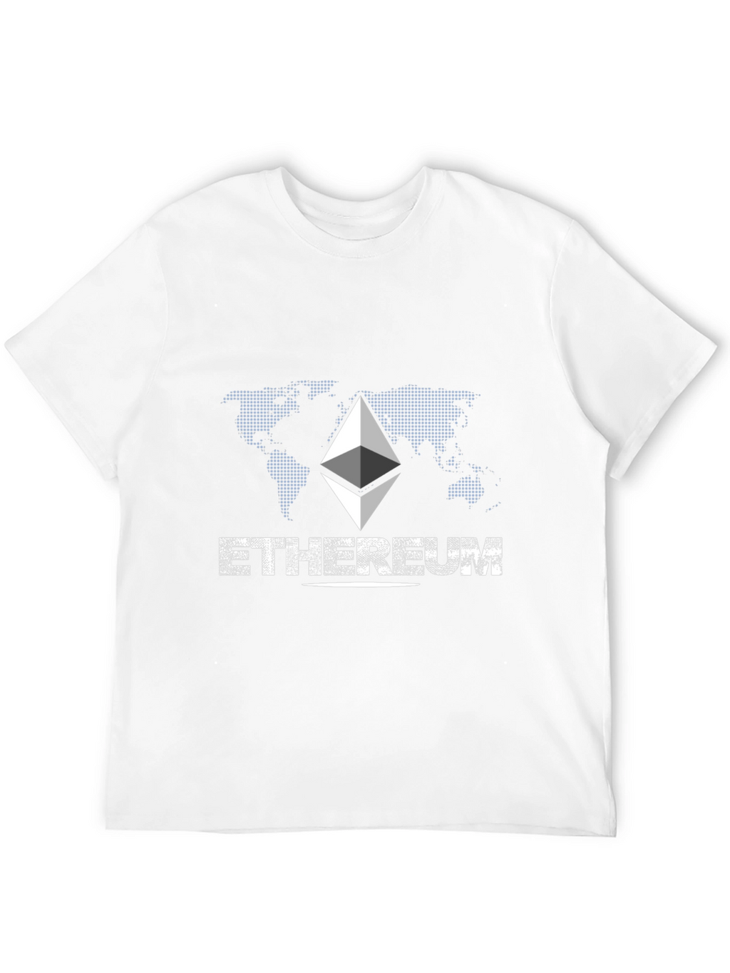 Ethereum Graphic Print Black T-Shirt