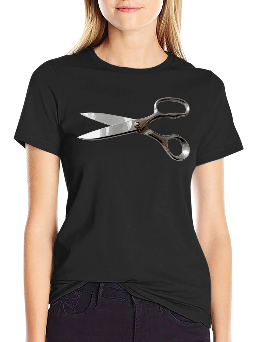 Scissors Graphic Tee - Cool & Edgy Design
