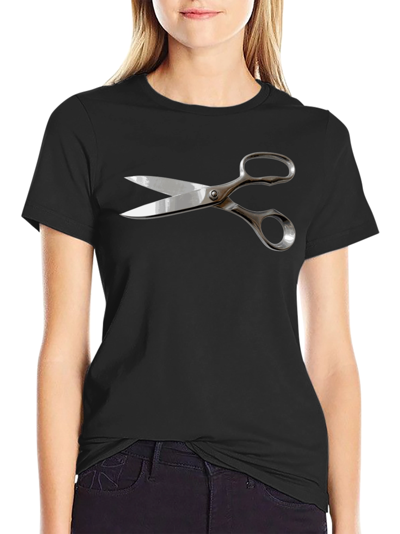 Scissors Graphic Tee - Cool & Edgy Design