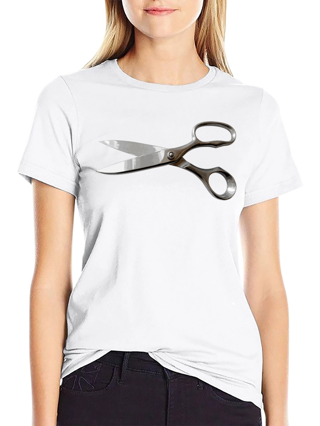 Scissors Graphic Tee - Cool & Edgy Design