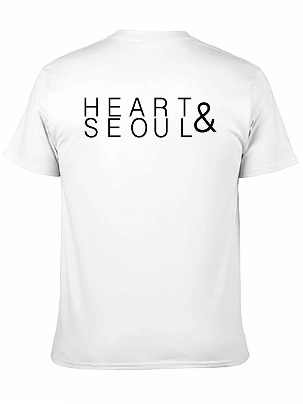 Heart & Seoul Black Graphic Tee Shirt