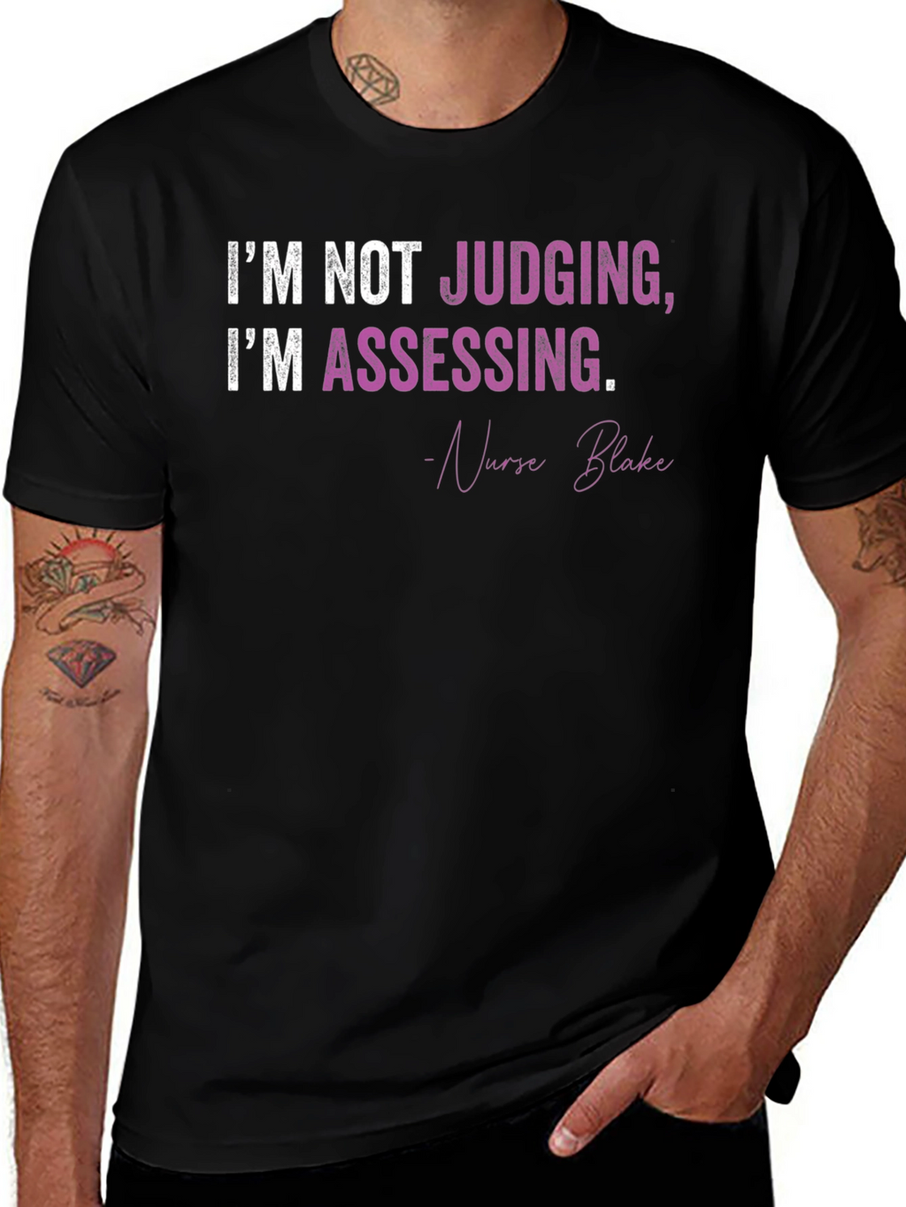 Nurse Assessment Graphic T-Shirt