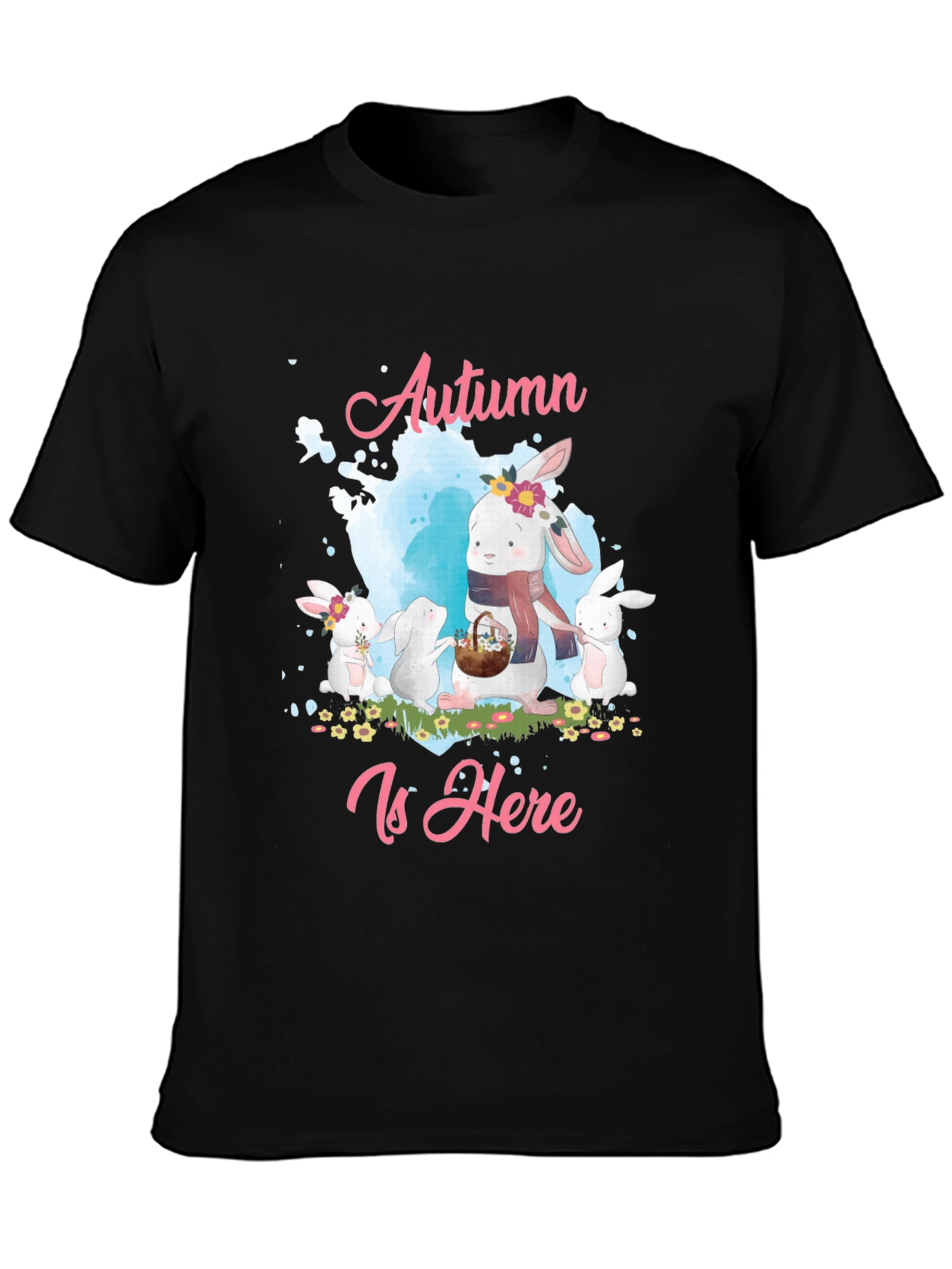 Autumn Is Here Rabbit T-Shirt