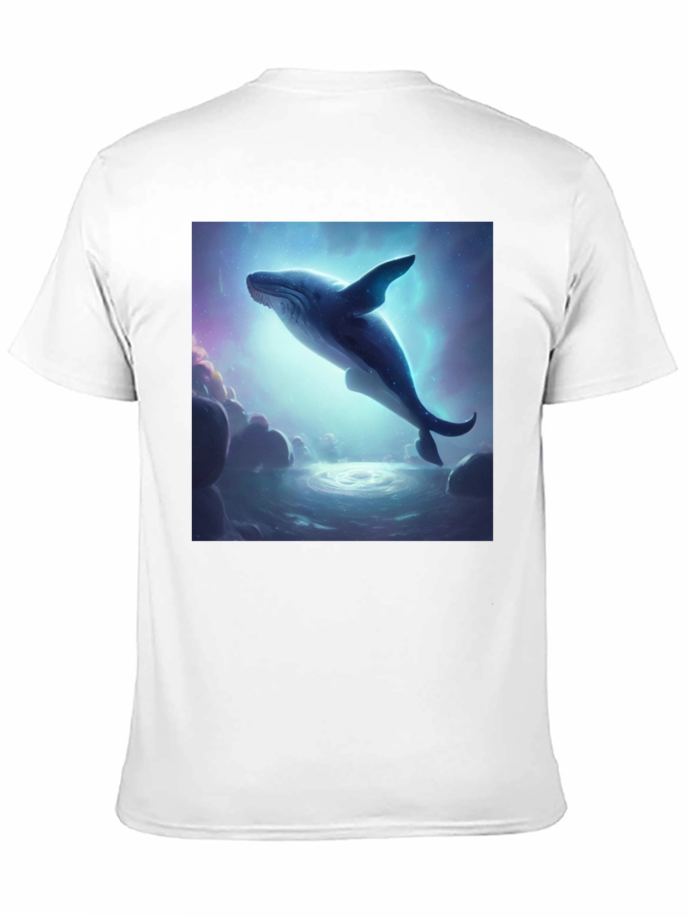 Whale Dream Black T-Shirt