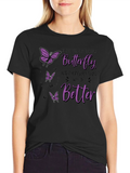 Butterfly Graphic Print T-Shirt - Unisex