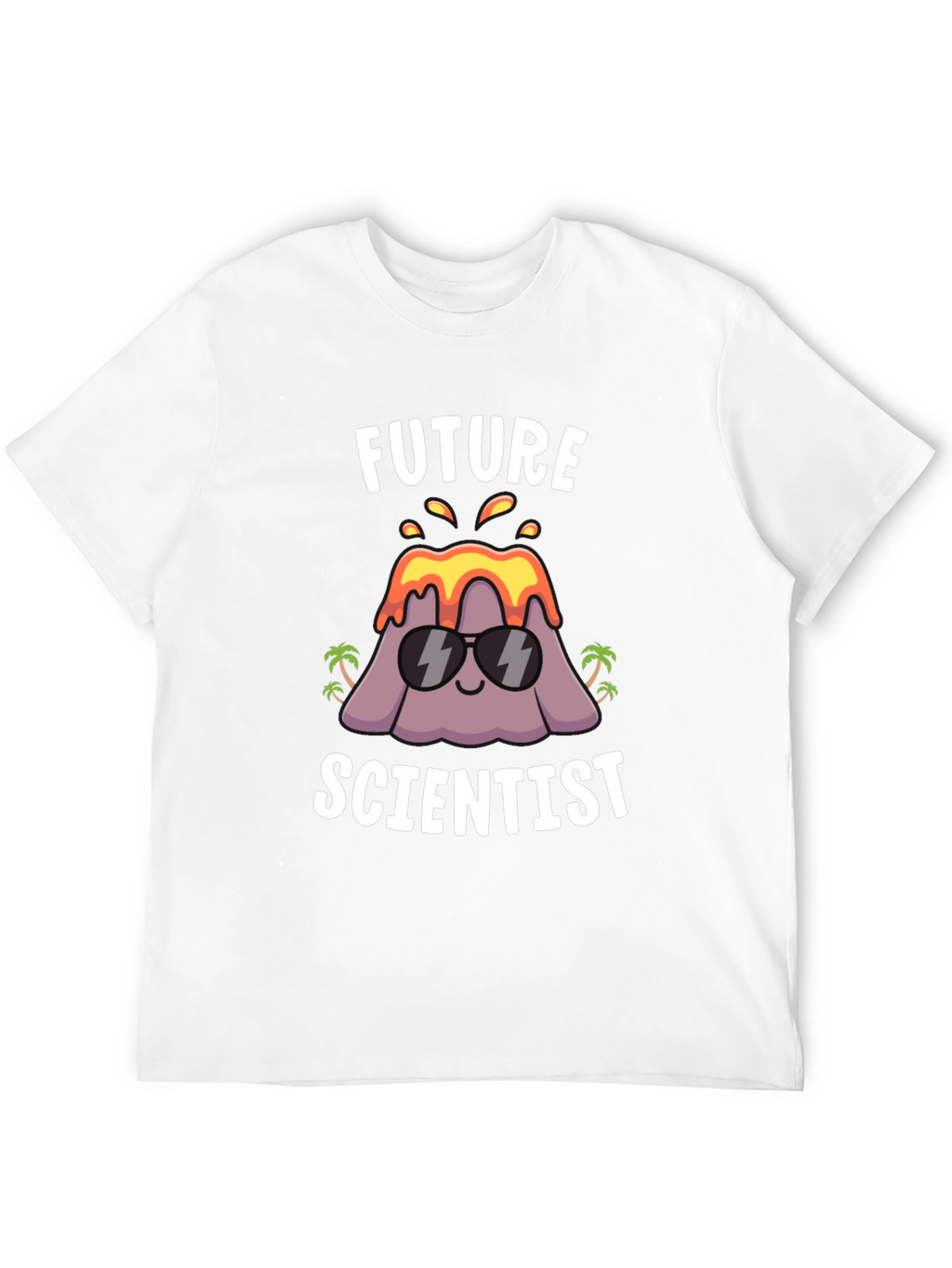 Future Scientist Volcano Graphic T-Shirt