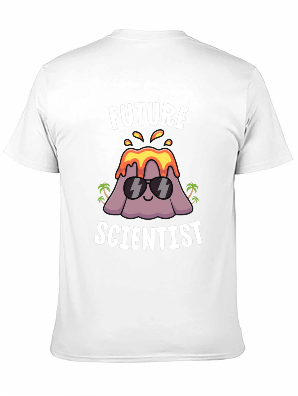 Future Scientist Volcano Graphic T-Shirt