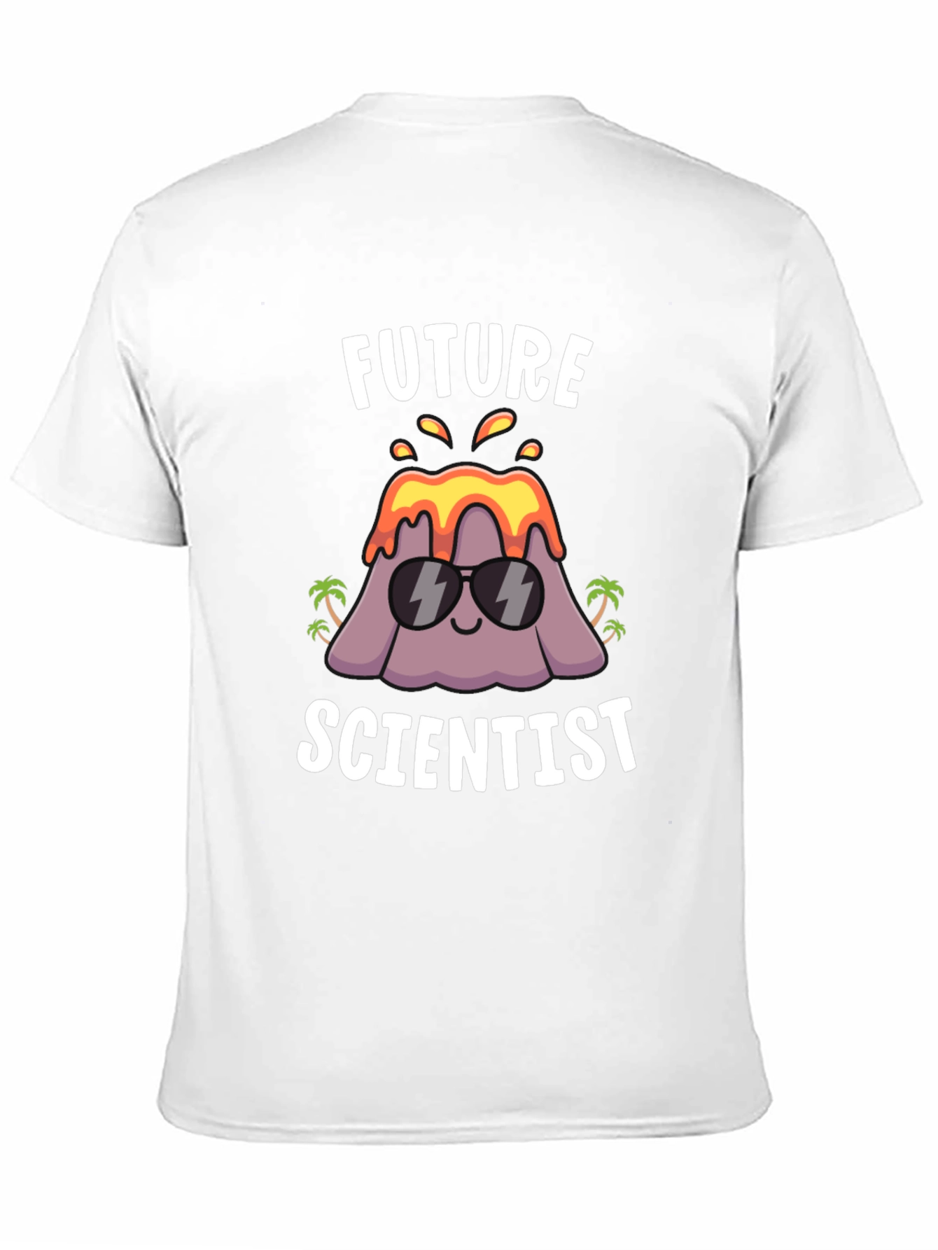 Future Scientist Volcano Graphic T-Shirt