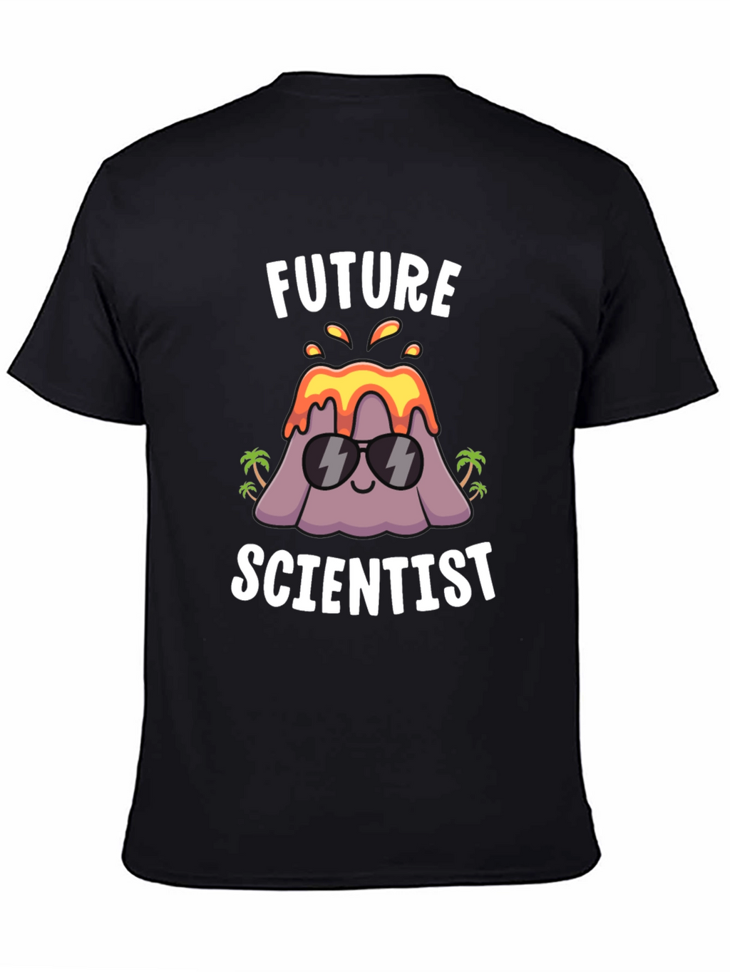Future Scientist Volcano Graphic T-Shirt