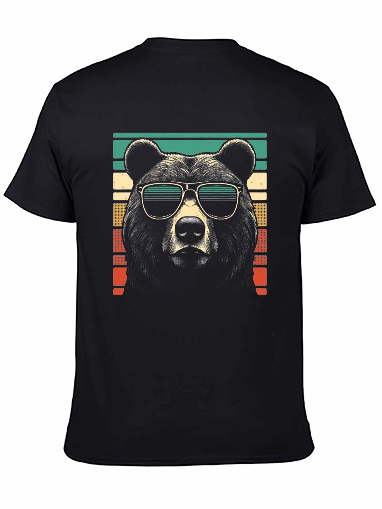 Retro Bear Sunglasses Graphic Tee