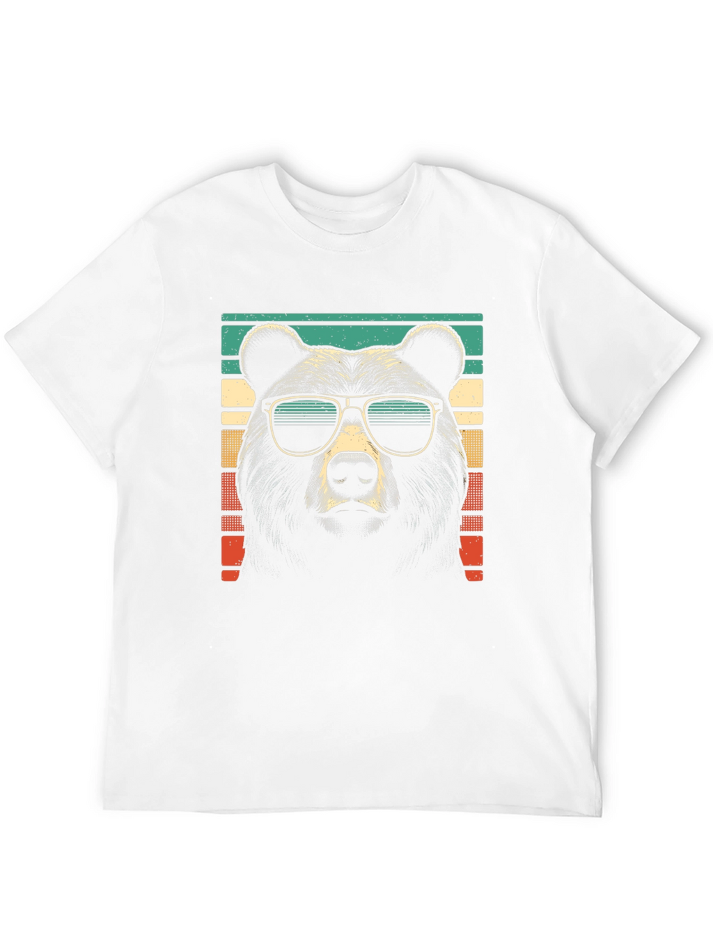 Retro Bear Sunglasses Graphic Tee