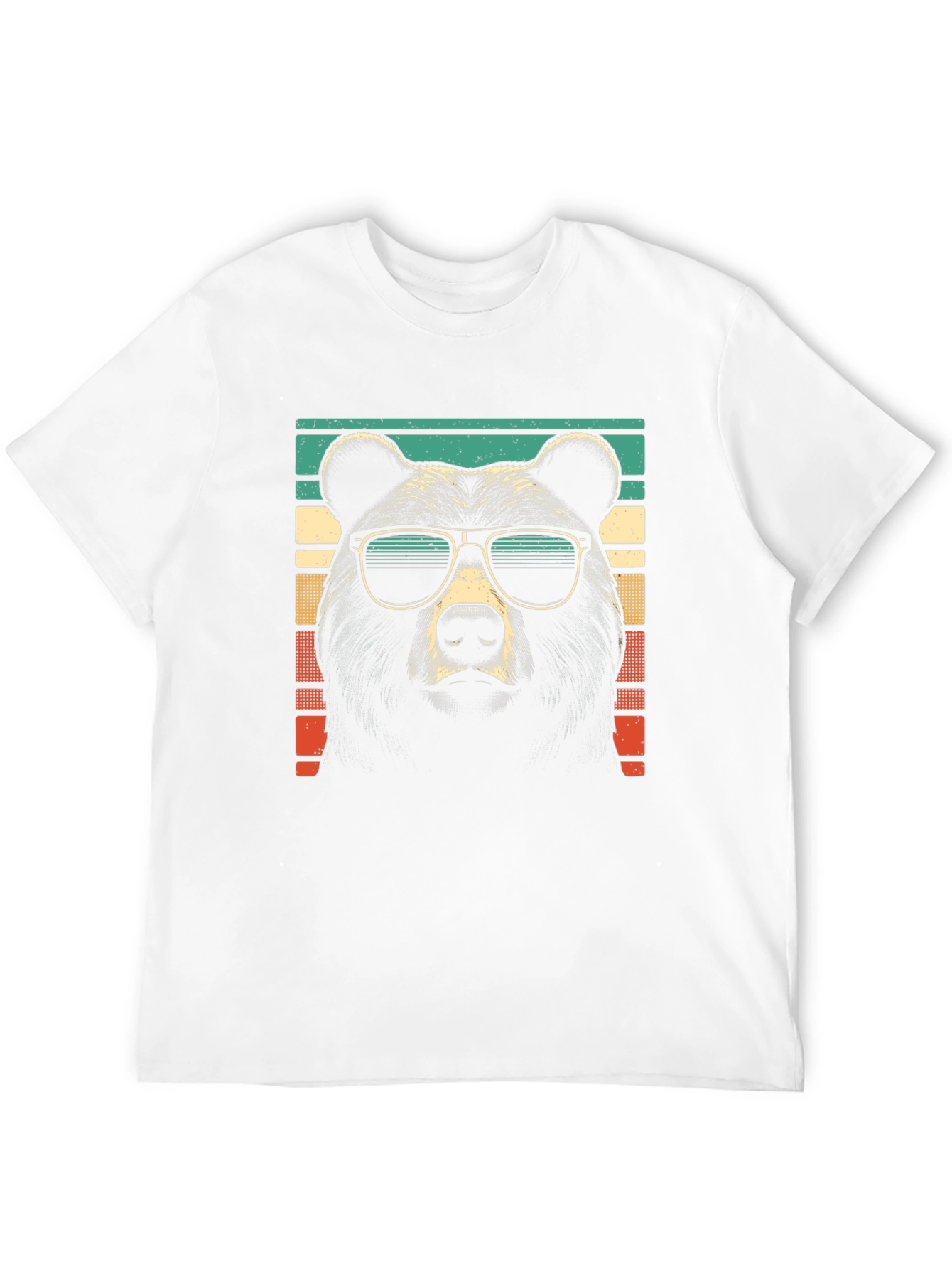 Retro Bear Sunglasses Graphic Tee