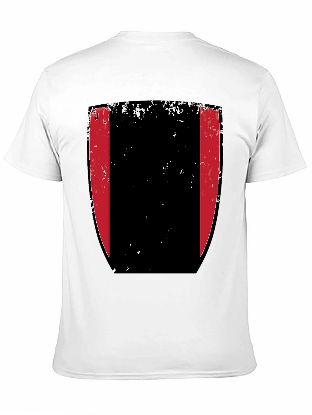 Shield Graphic Tee - Black Cotton Blend