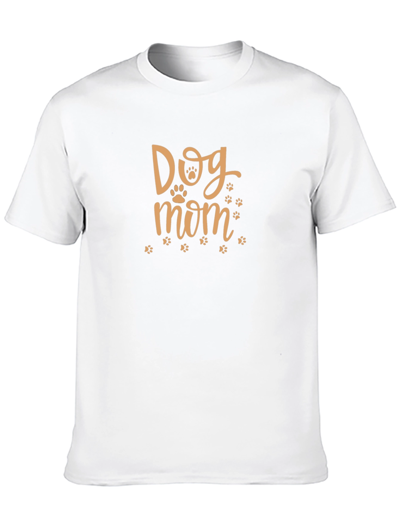 Dog Mom Graphic Tee - Soft Cotton Blend