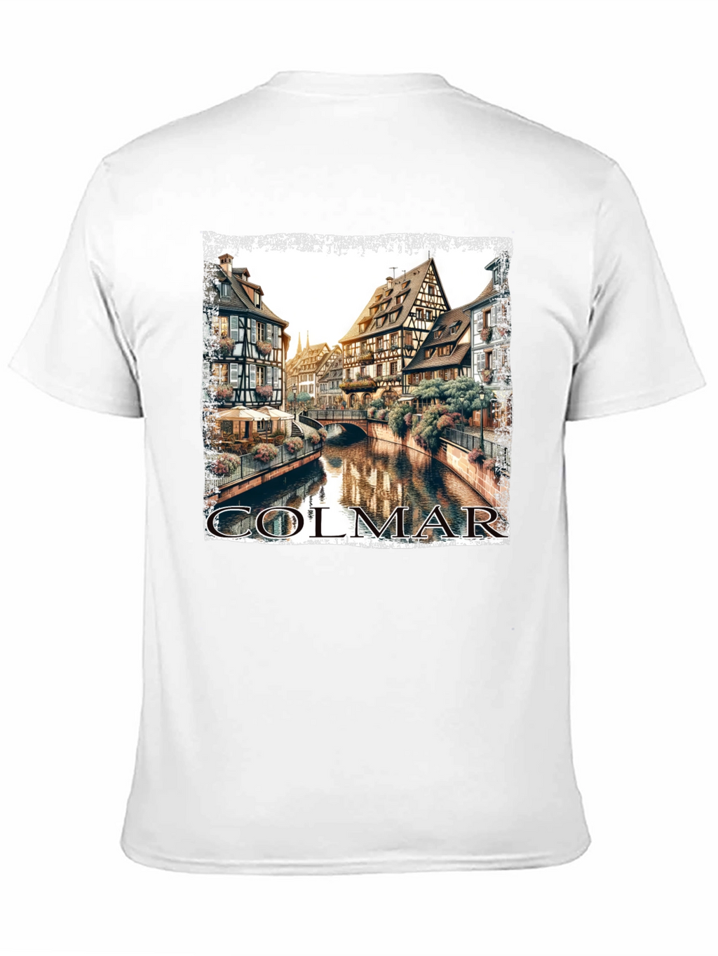 Colmar France T-Shirt Black Graphic Tee