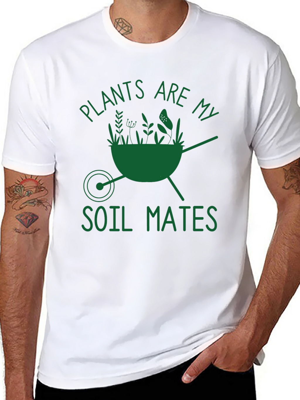 Plants are My Soil Mates Graphic Tee