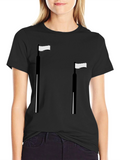 Minimalist Flag T-Shirt - Casual Style